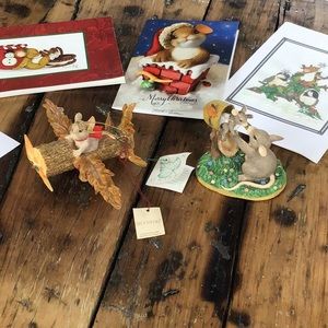 2 Collectible Dean Griff Charming Tails